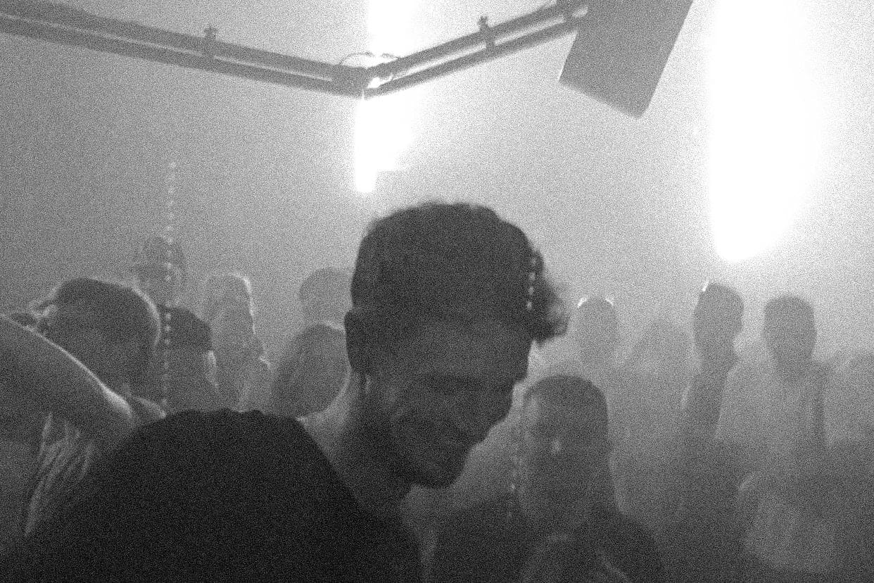 Ewan McVicar behind the decks at the Warehouse Project in Manchester